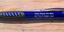 Blue pen